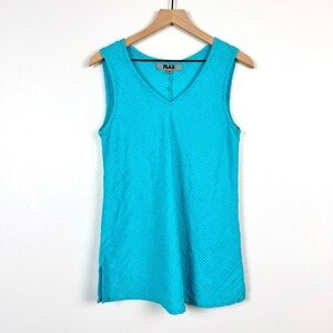 Flax Turquoise Tank Top